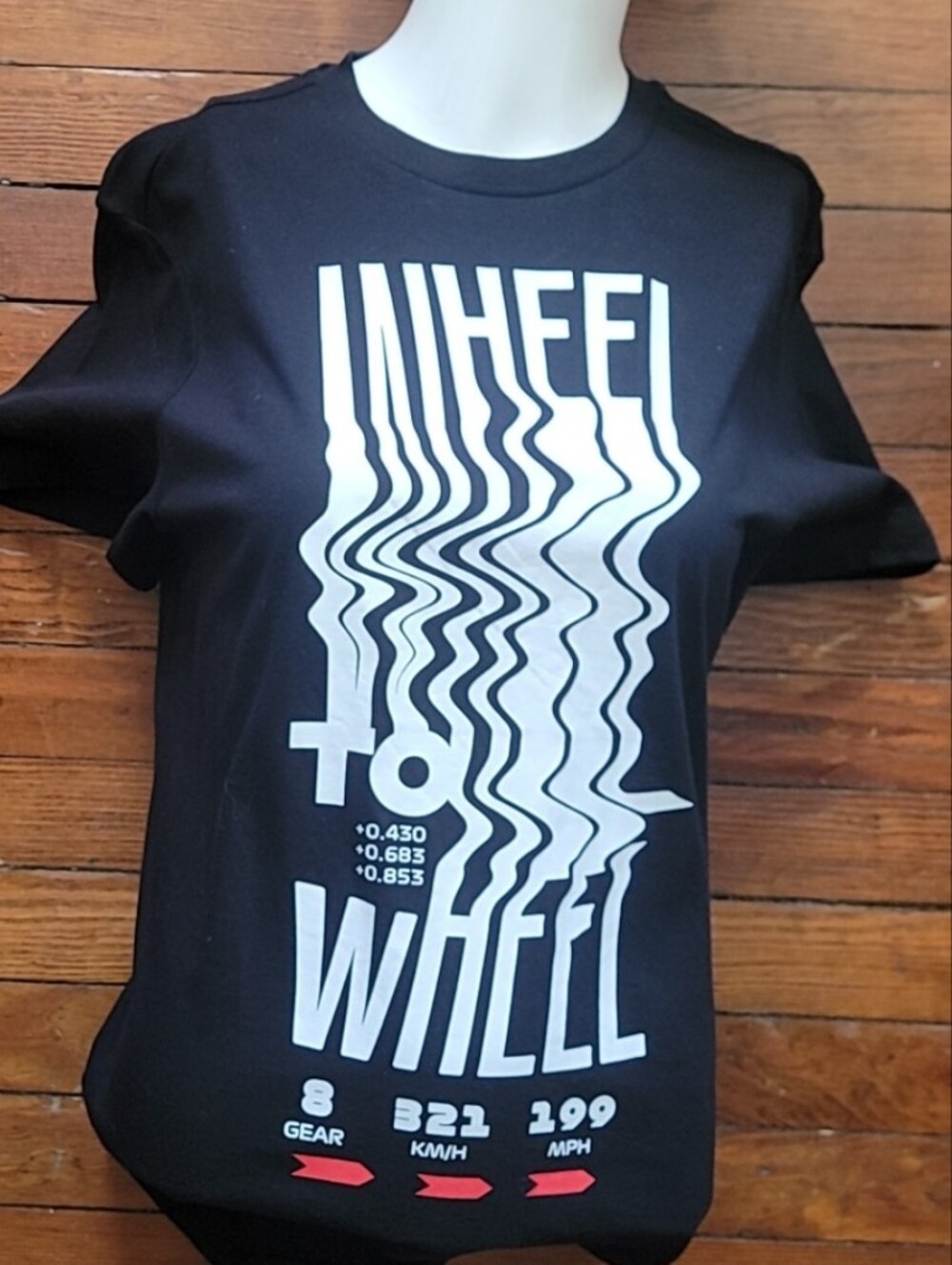 H&M Black Tee xs